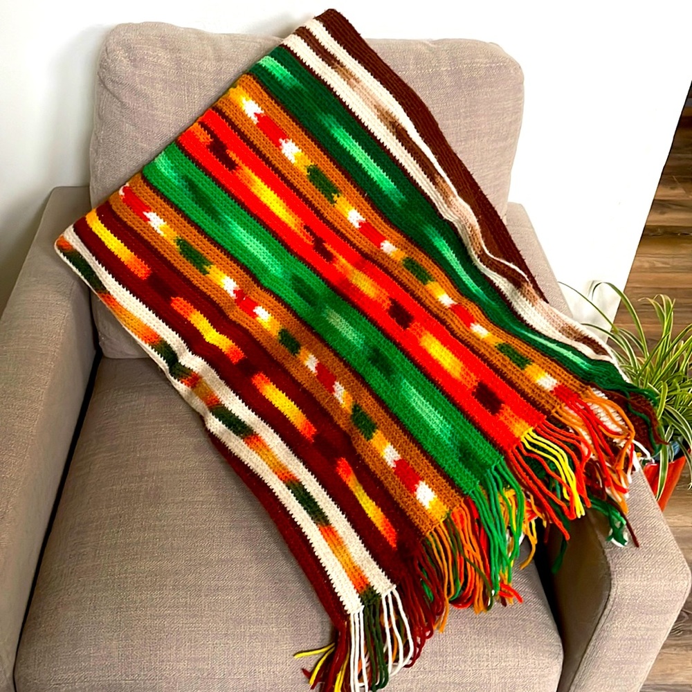 Fall Crochet Throw